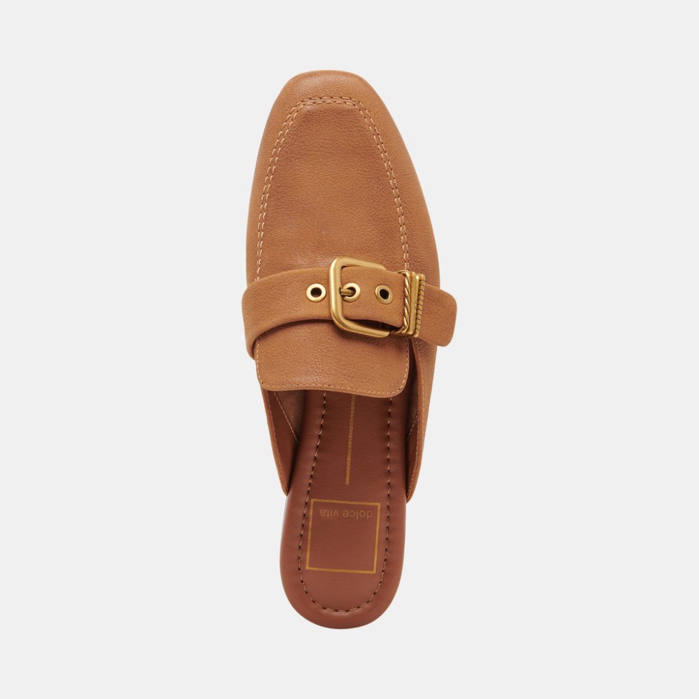 Dolce Vita Santel Flats Brown Leather