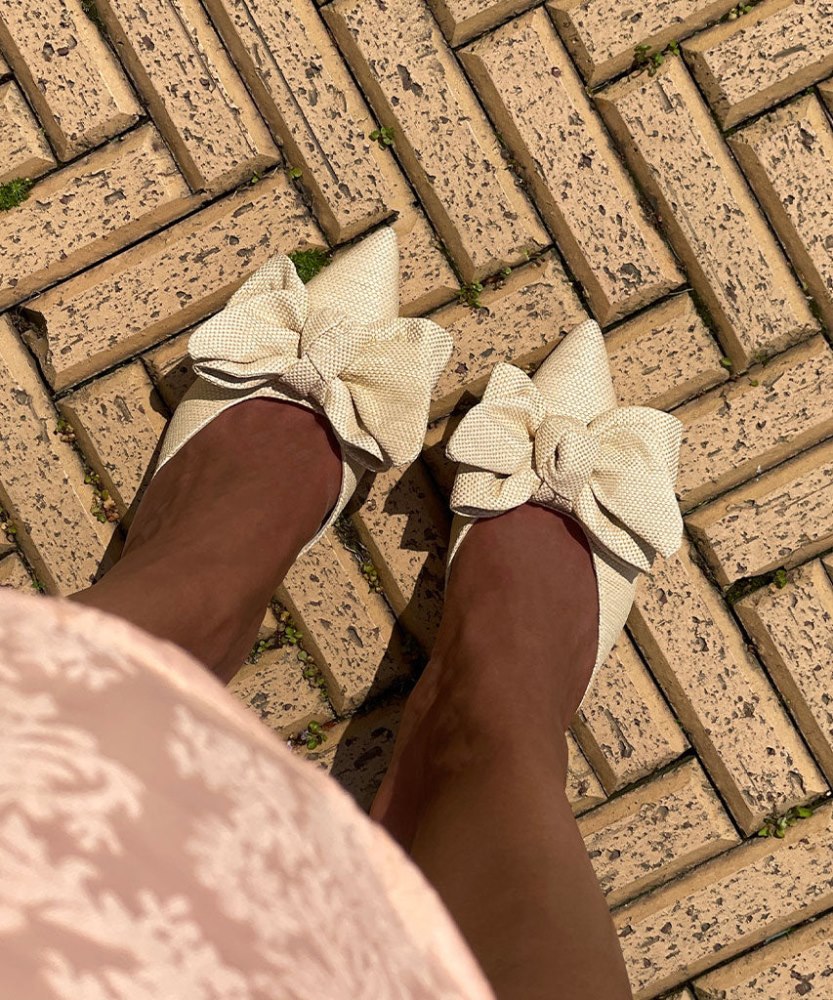 Dolce Vita Kayli Heels Lt Natural Raffia