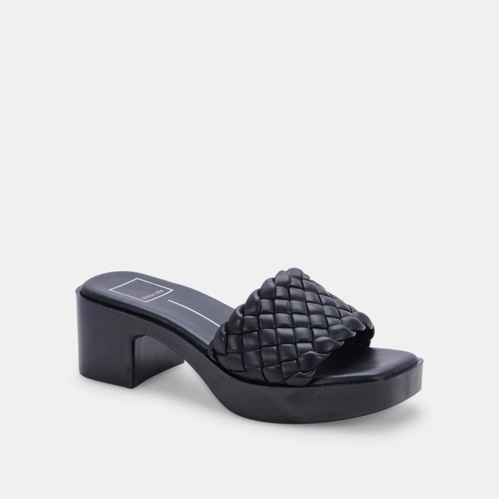 Dolce Vita Goldy Sandals Black Stella