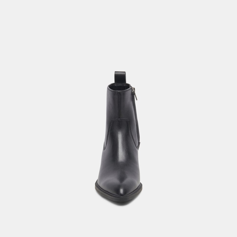 Dolce Vita Bili H2o Booties Black Leather