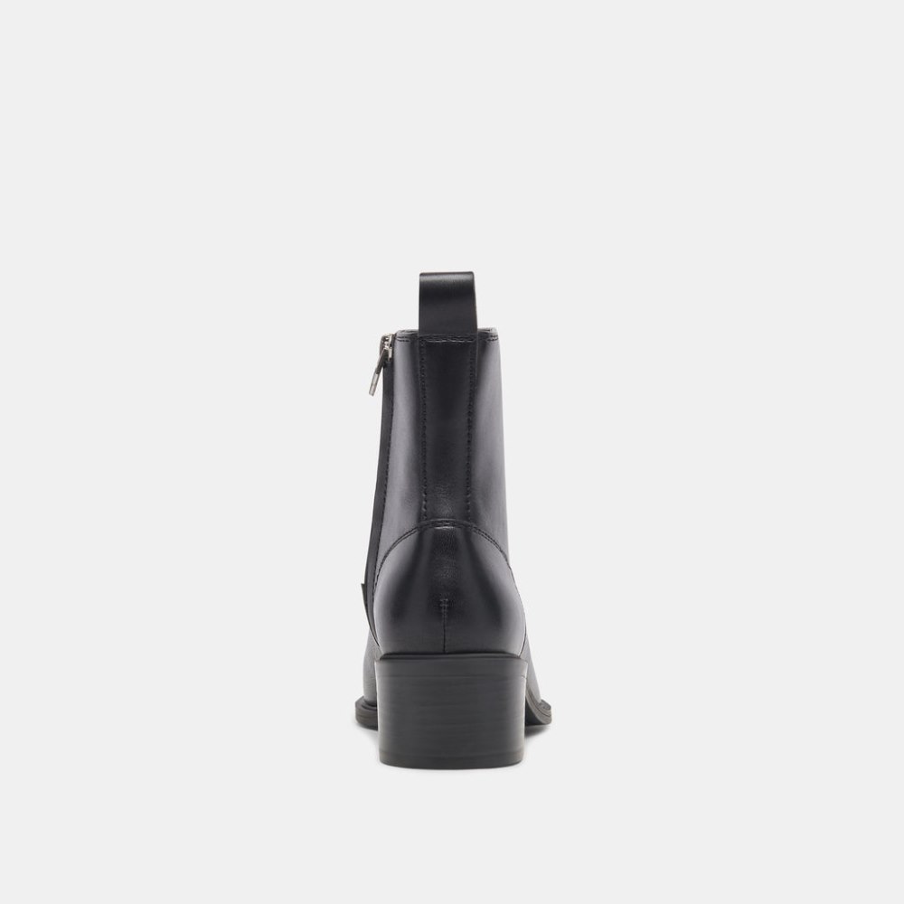 Dolce Vita Bili H2o Booties Black Leather