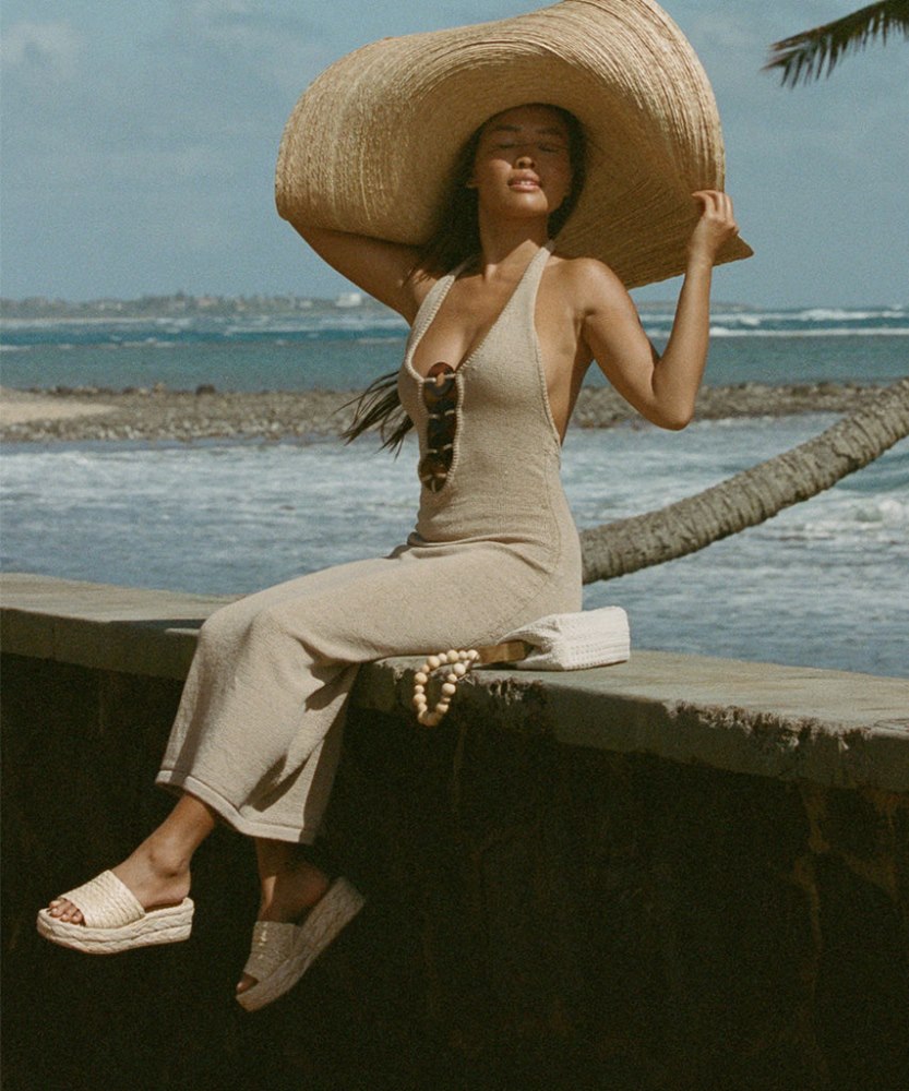Dolce Vita Chavi Sandals Lt Natural Raffia