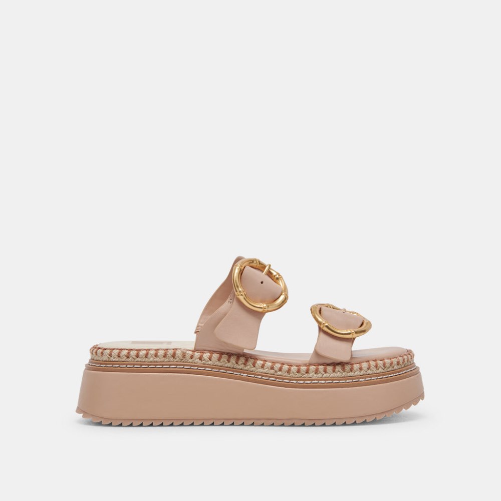 Dolce Vita Rysha Sandals Cream Leather