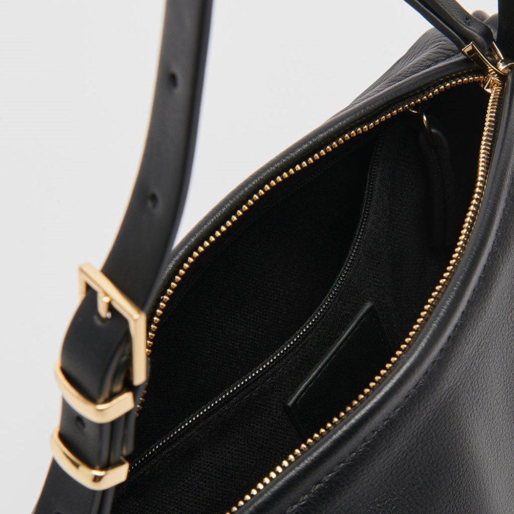 Dolce Vita Livi Shoulder Bag Black Leather