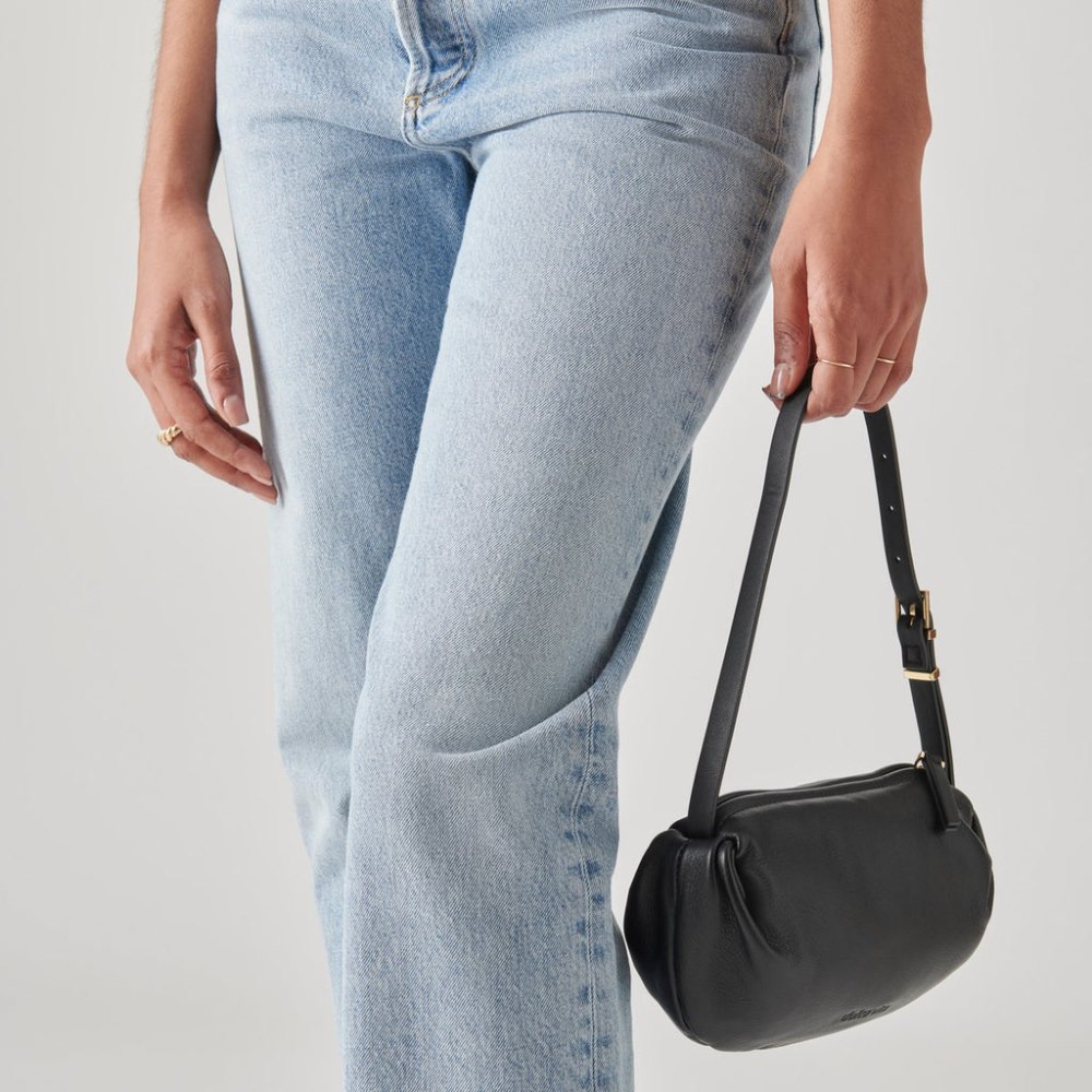Dolce Vita Livi Shoulder Bag Black Leather