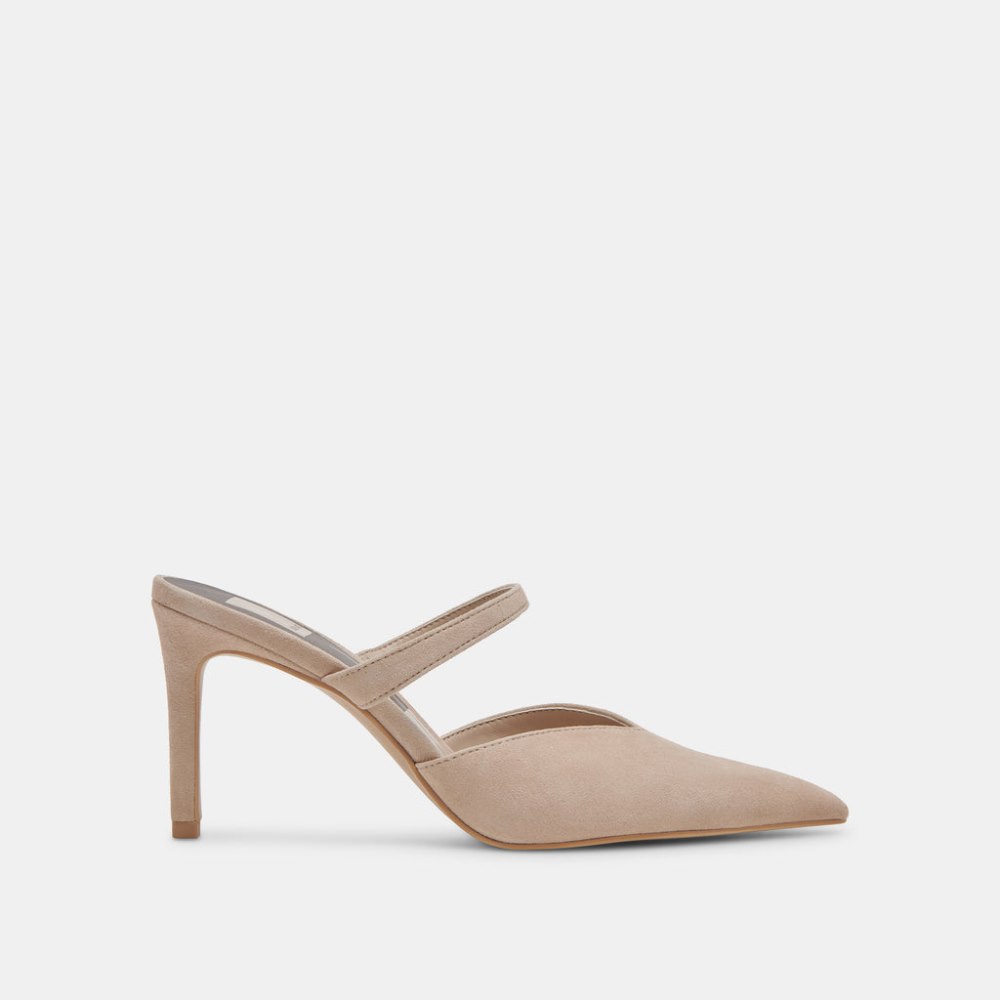 Dolce Vita Kanika Heels Taupe Suede