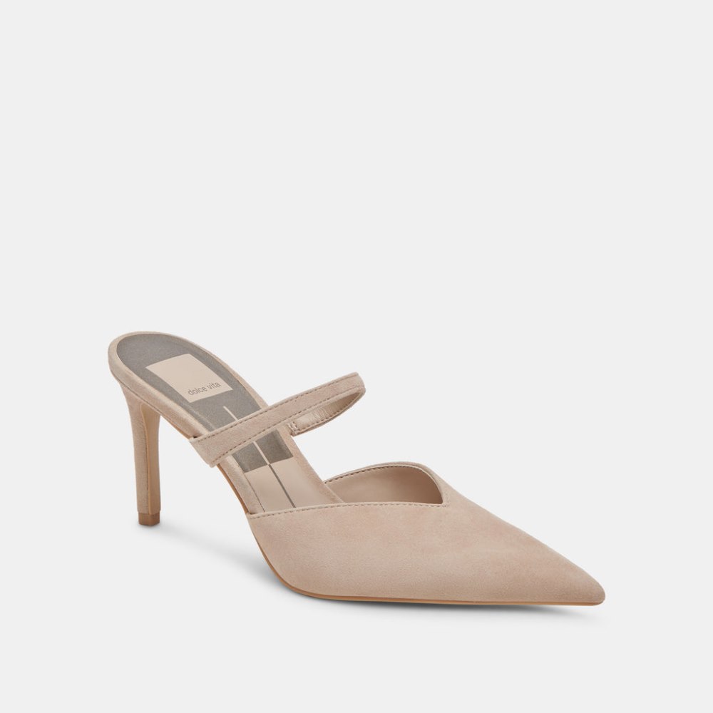 Dolce Vita Kanika Heels Taupe Suede