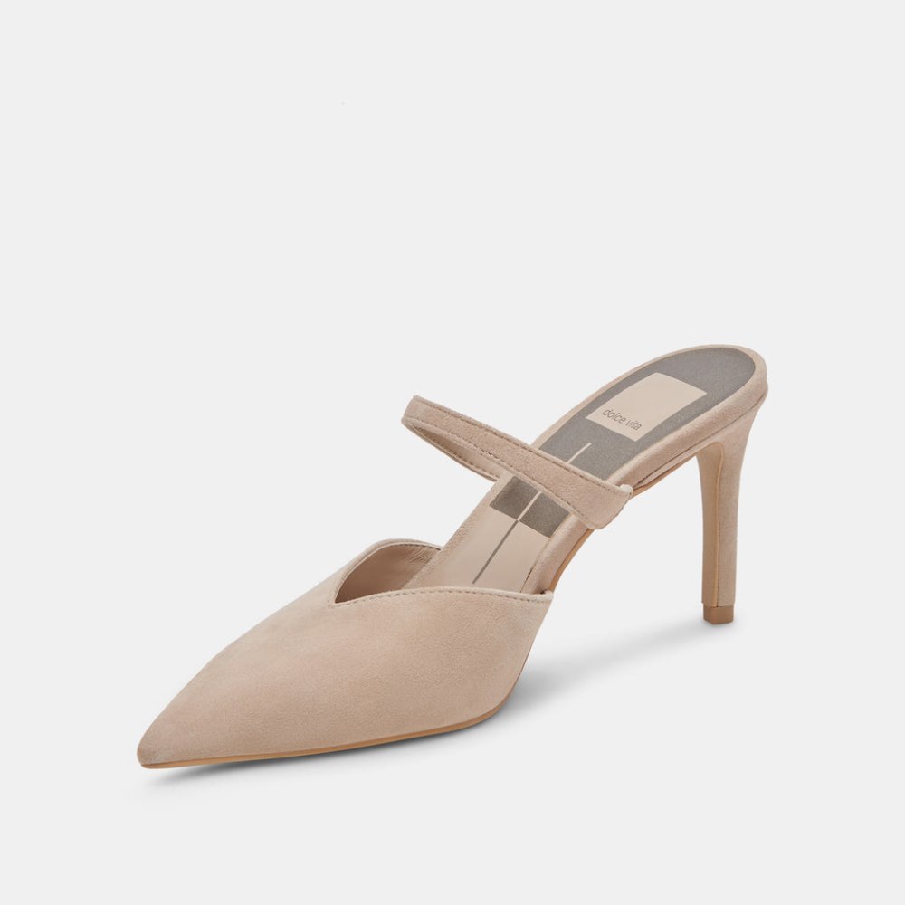 Dolce Vita Kanika Heels Taupe Suede