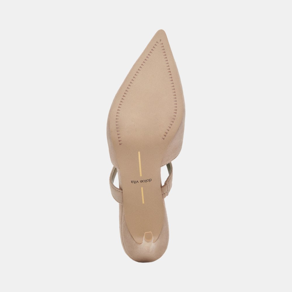 Dolce Vita Kanika Heels Taupe Suede