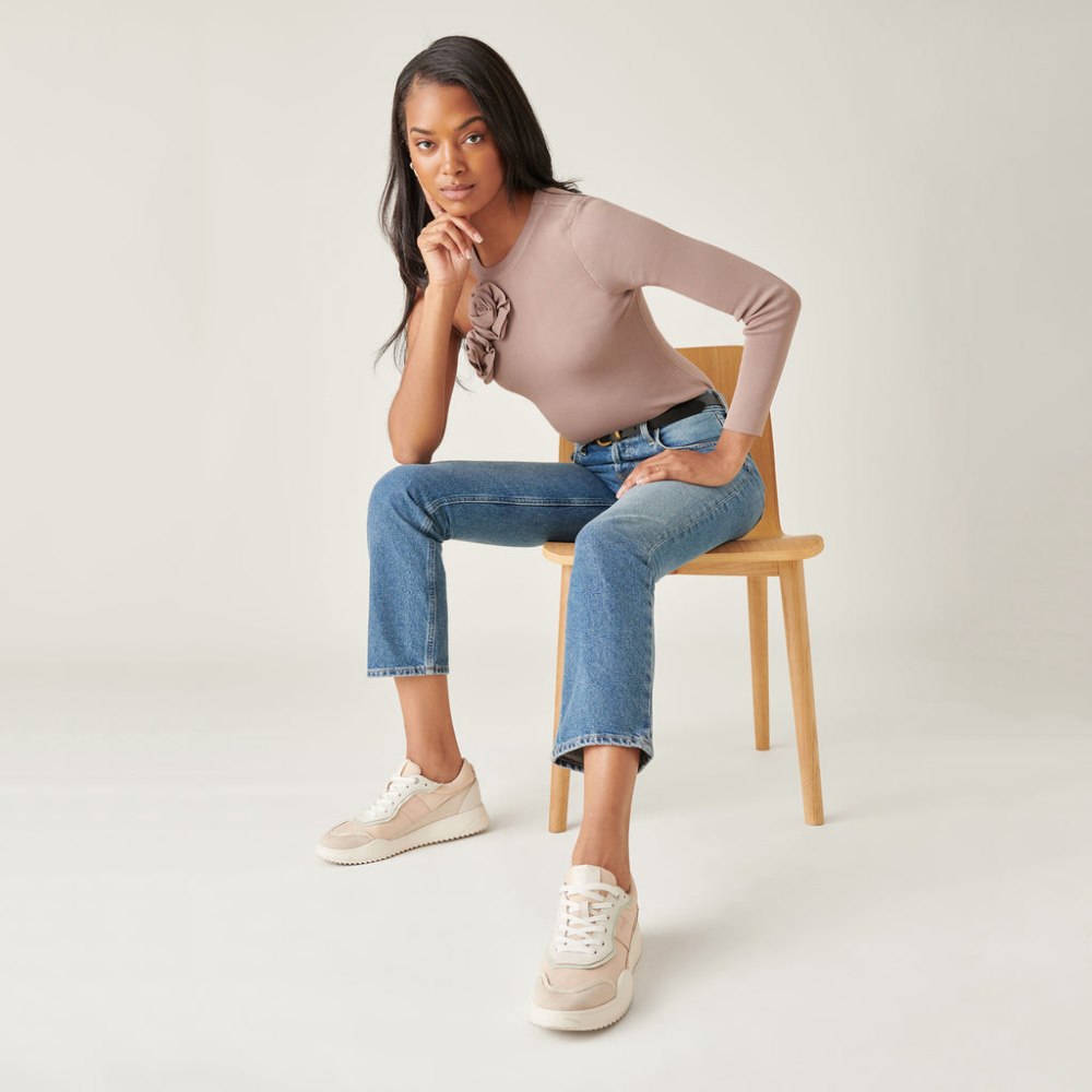 Dolce Vita Lavine Sneakers Taupe Multi Nylon