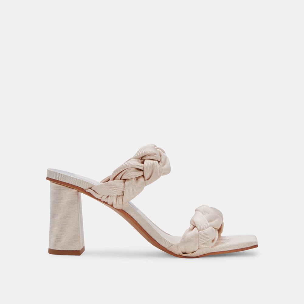 Dolce Vita Pheby Heels Beige Silk