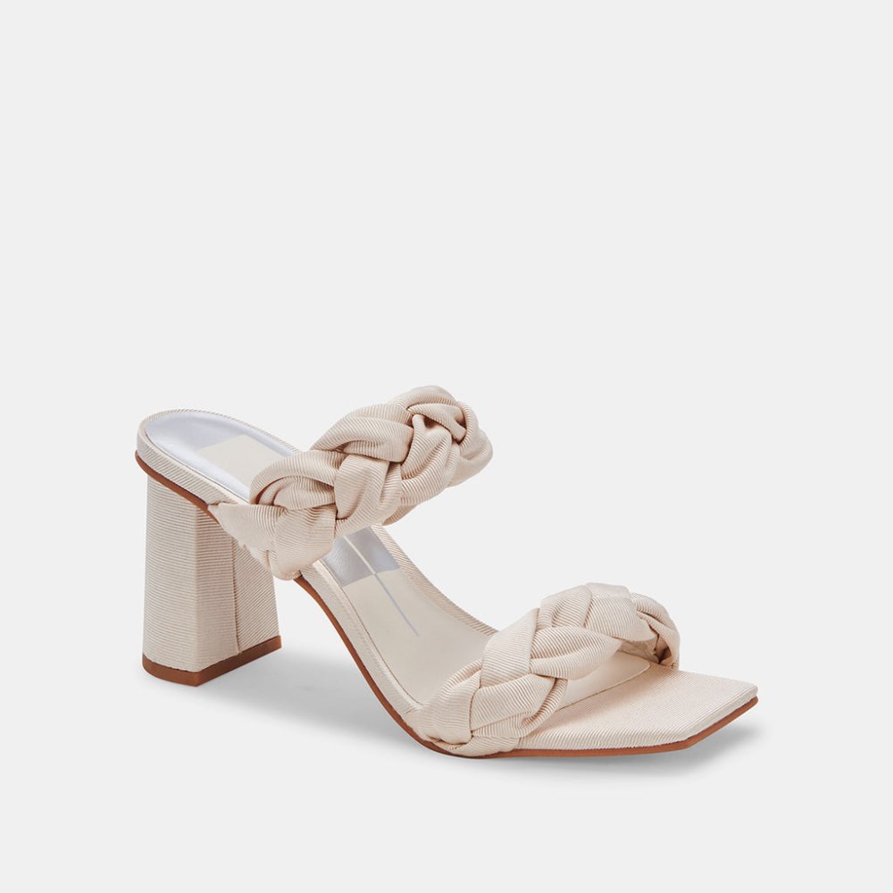 Dolce Vita Pheby Heels Beige Silk