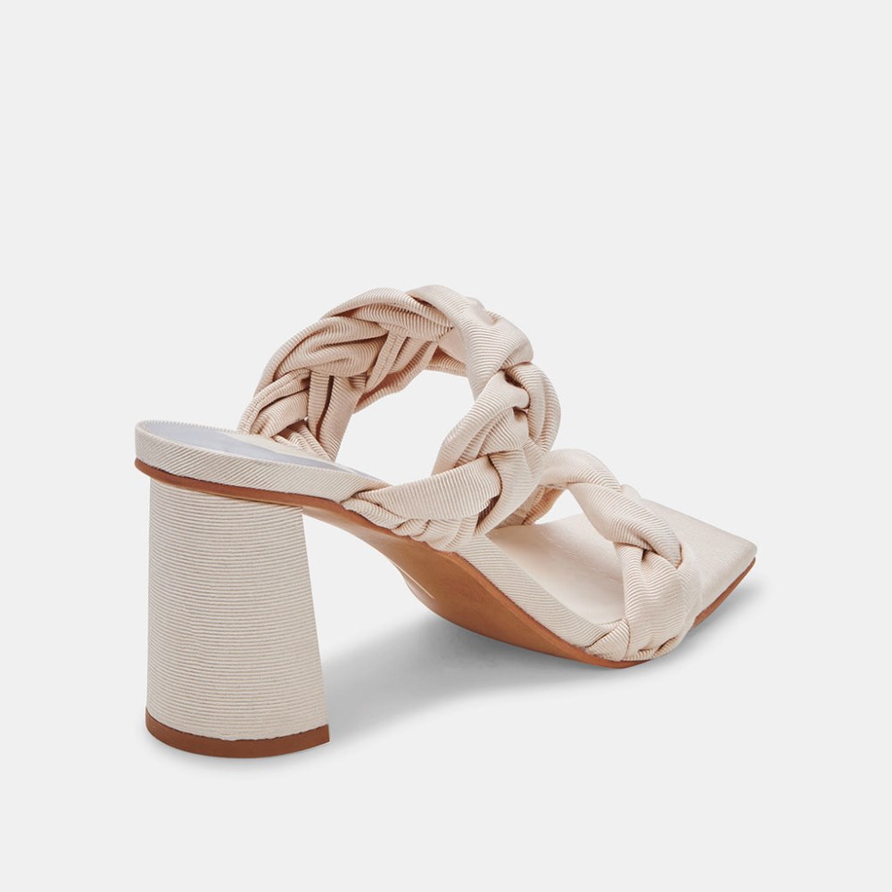 Dolce Vita Pheby Heels Beige Silk