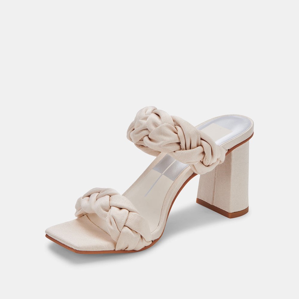 Dolce Vita Pheby Heels Beige Silk
