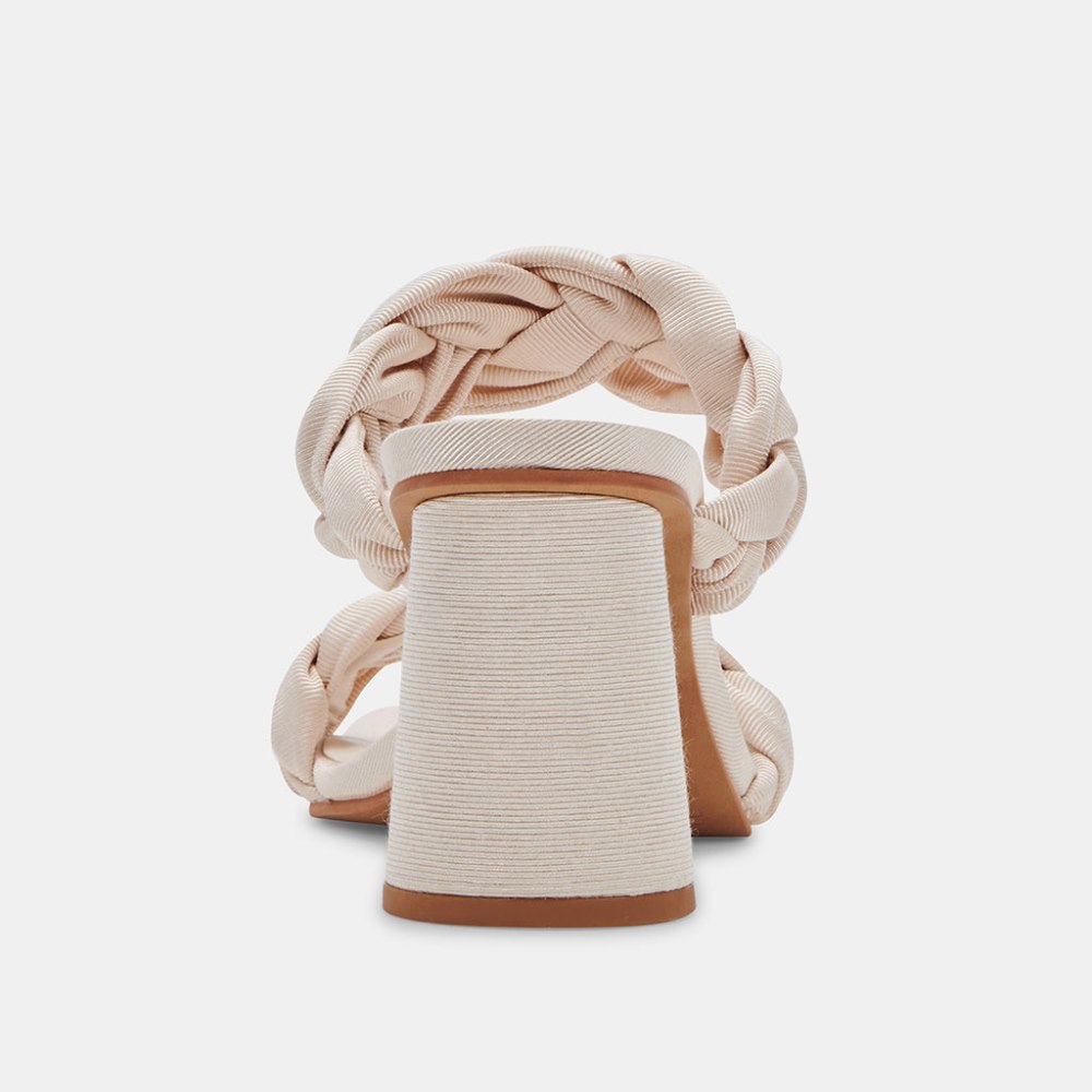 Dolce Vita Pheby Heels Beige Silk