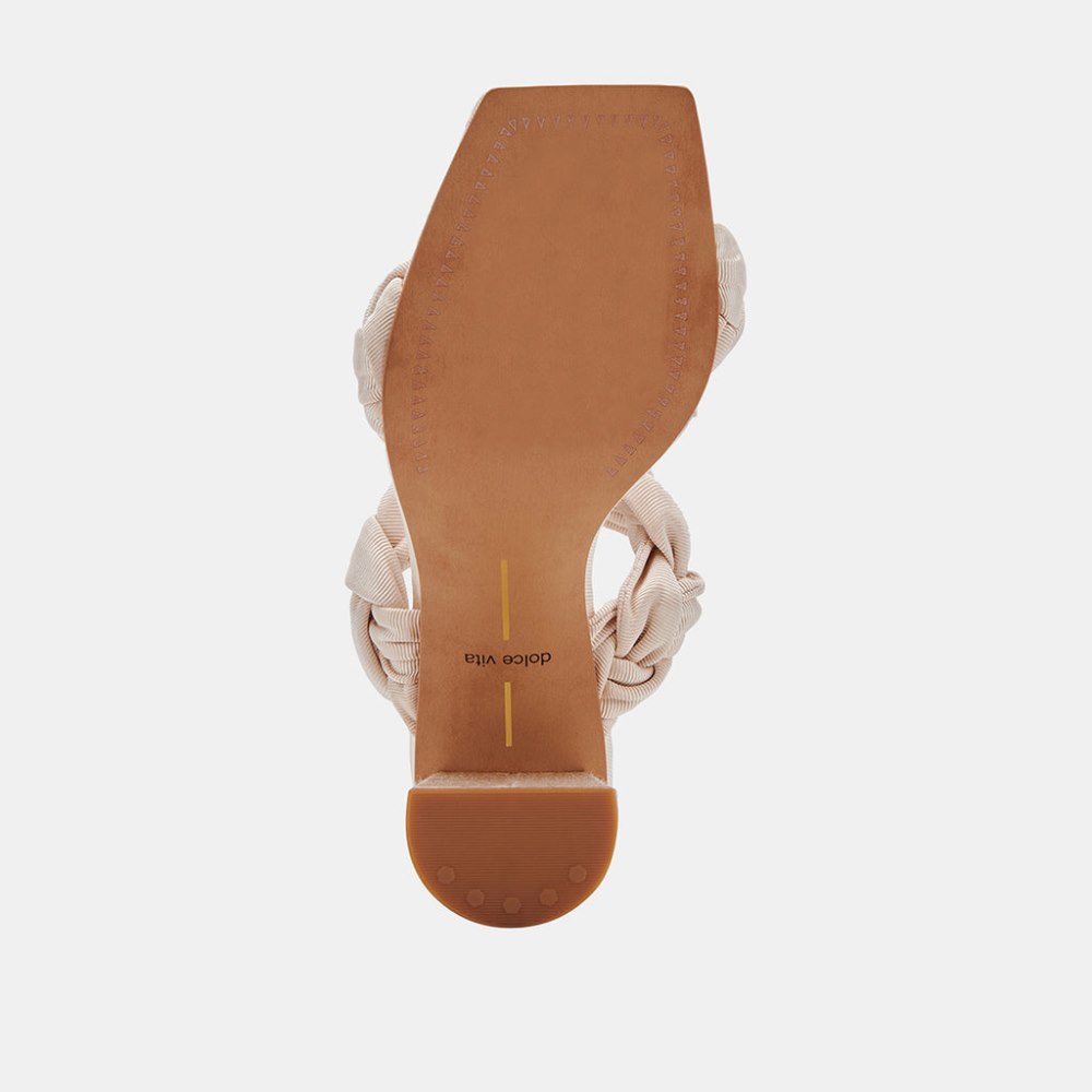 Dolce Vita Pheby Heels Beige Silk