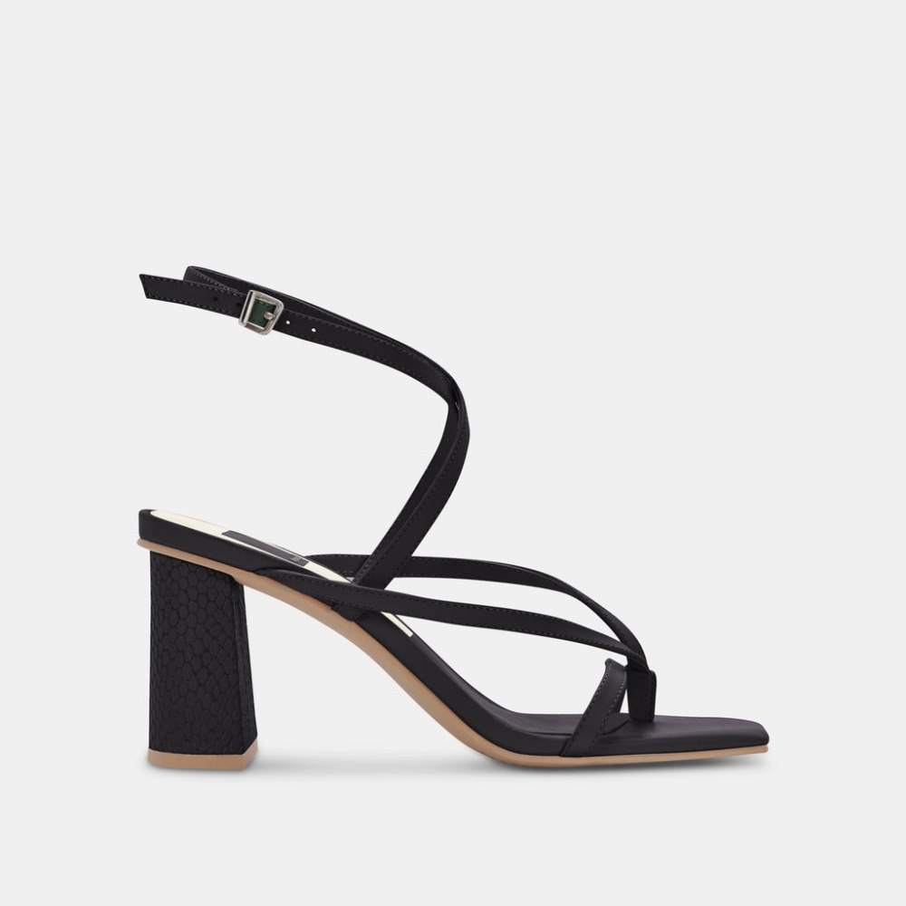 Dolce Vita Paroo Heels Black Leather