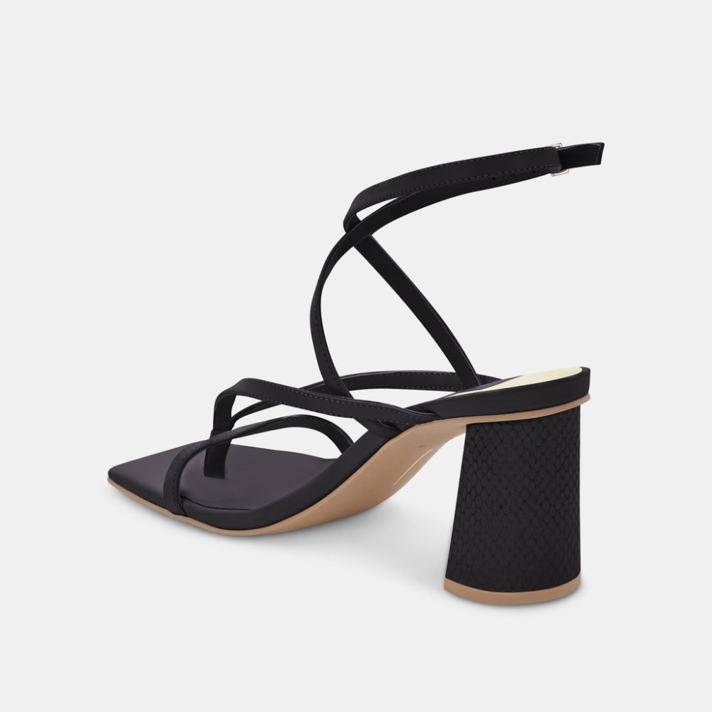 Dolce Vita Paroo Heels Black Leather