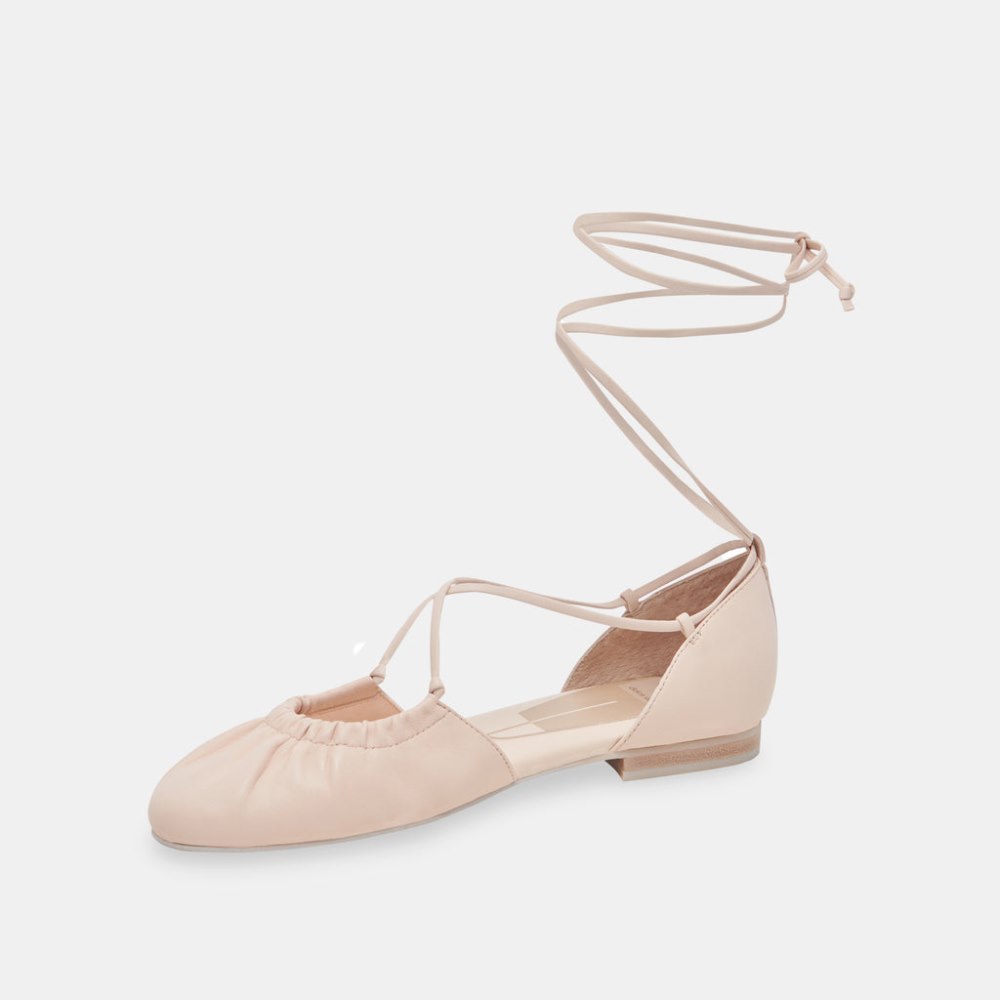 Dolce Vita Cancun Ballet Flats Light Pink Leather