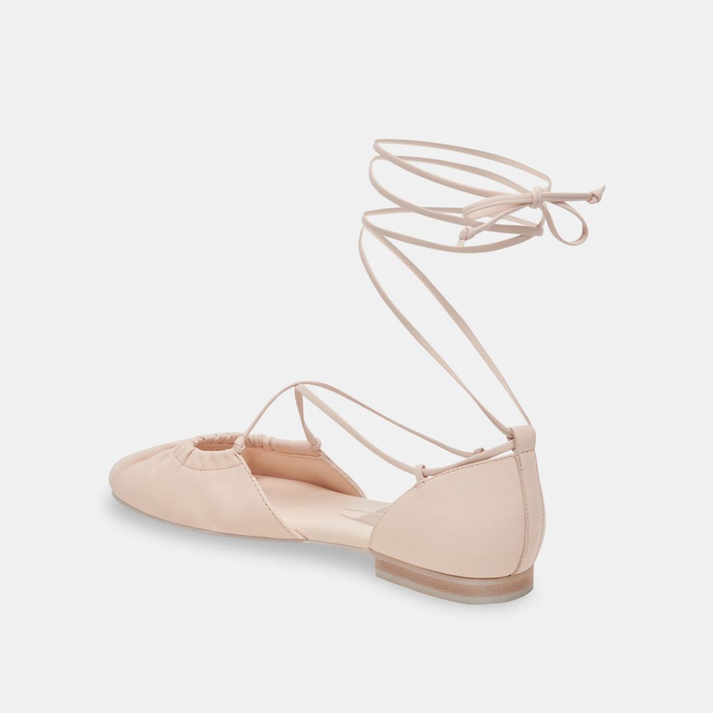 Dolce Vita Cancun Ballet Flats Light Pink Leather