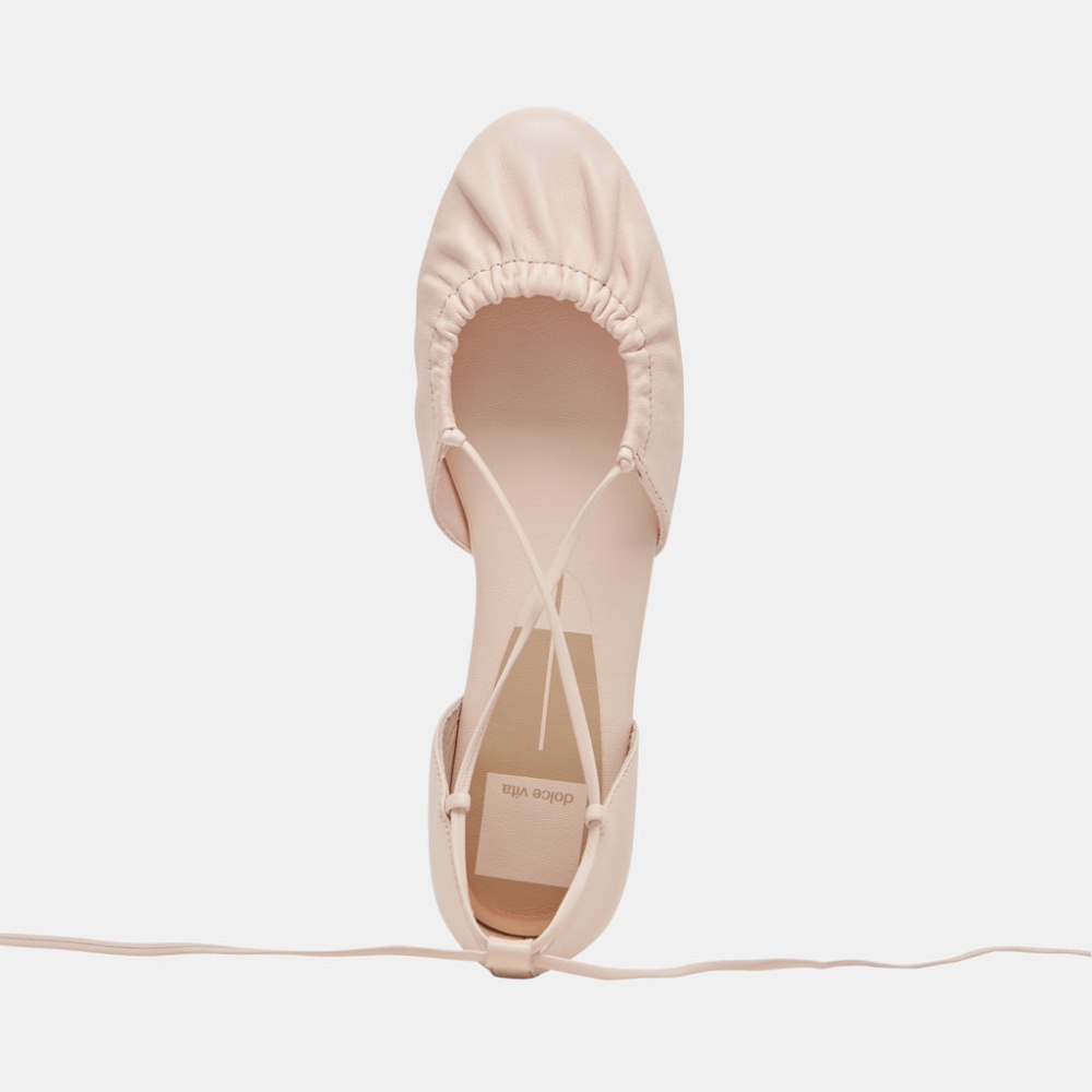 Dolce Vita Cancun Ballet Flats Light Pink Leather