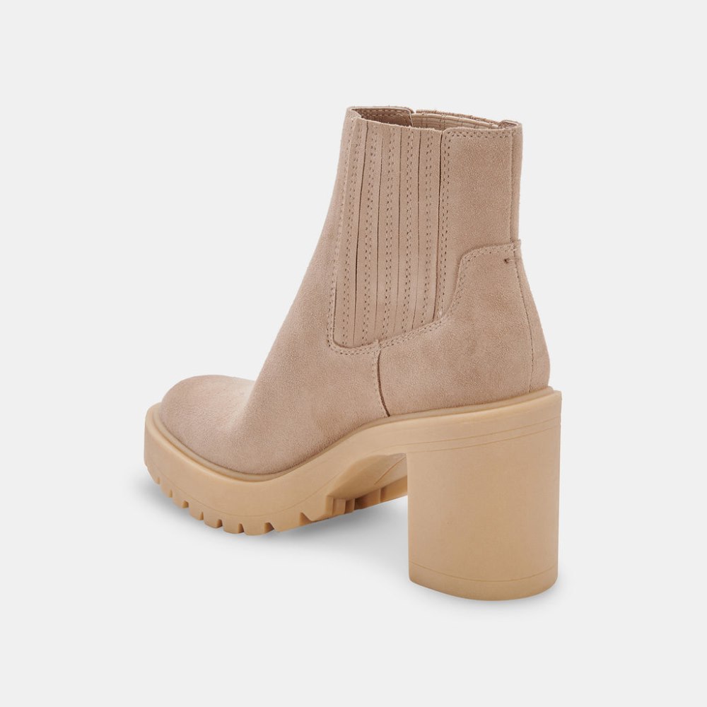 Dolce Vita Caster H2o Booties Dune Suede