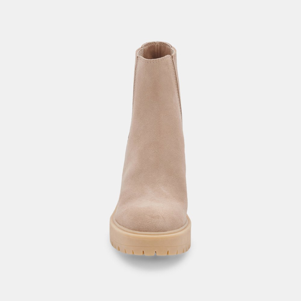 Dolce Vita Caster H2o Booties Dune Suede