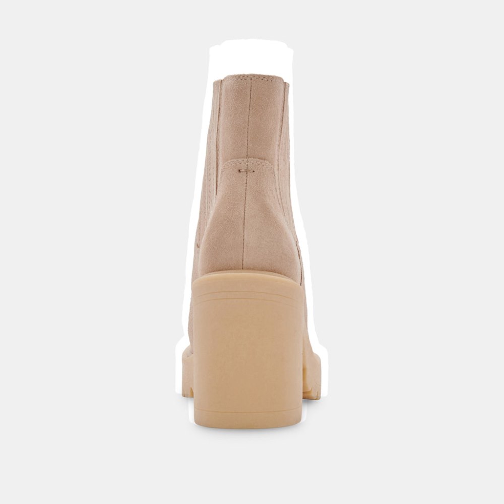 Dolce Vita Caster H2o Booties Dune Suede