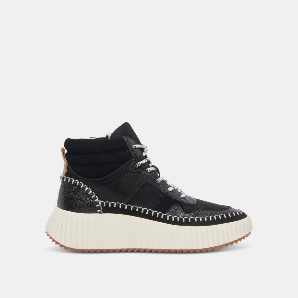 Dolce Vita Daley Sneakers Black Multi Suede