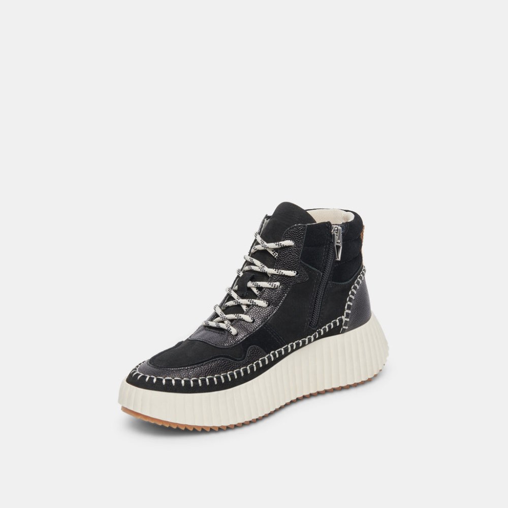 Dolce Vita Daley Sneakers Black Multi Suede