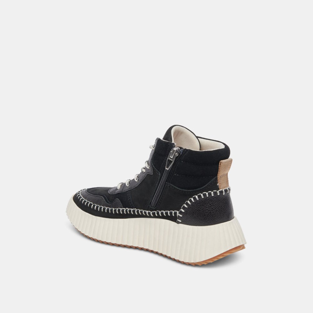 Dolce Vita Daley Sneakers Black Multi Suede