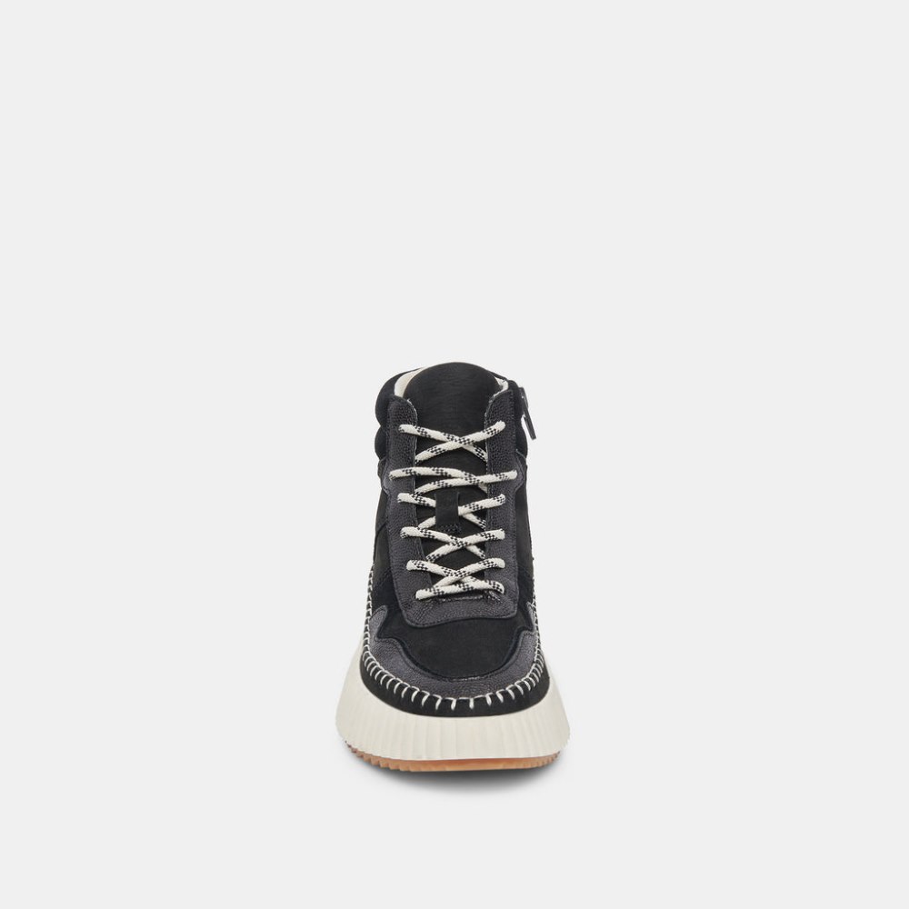 Dolce Vita Daley Sneakers Black Multi Suede