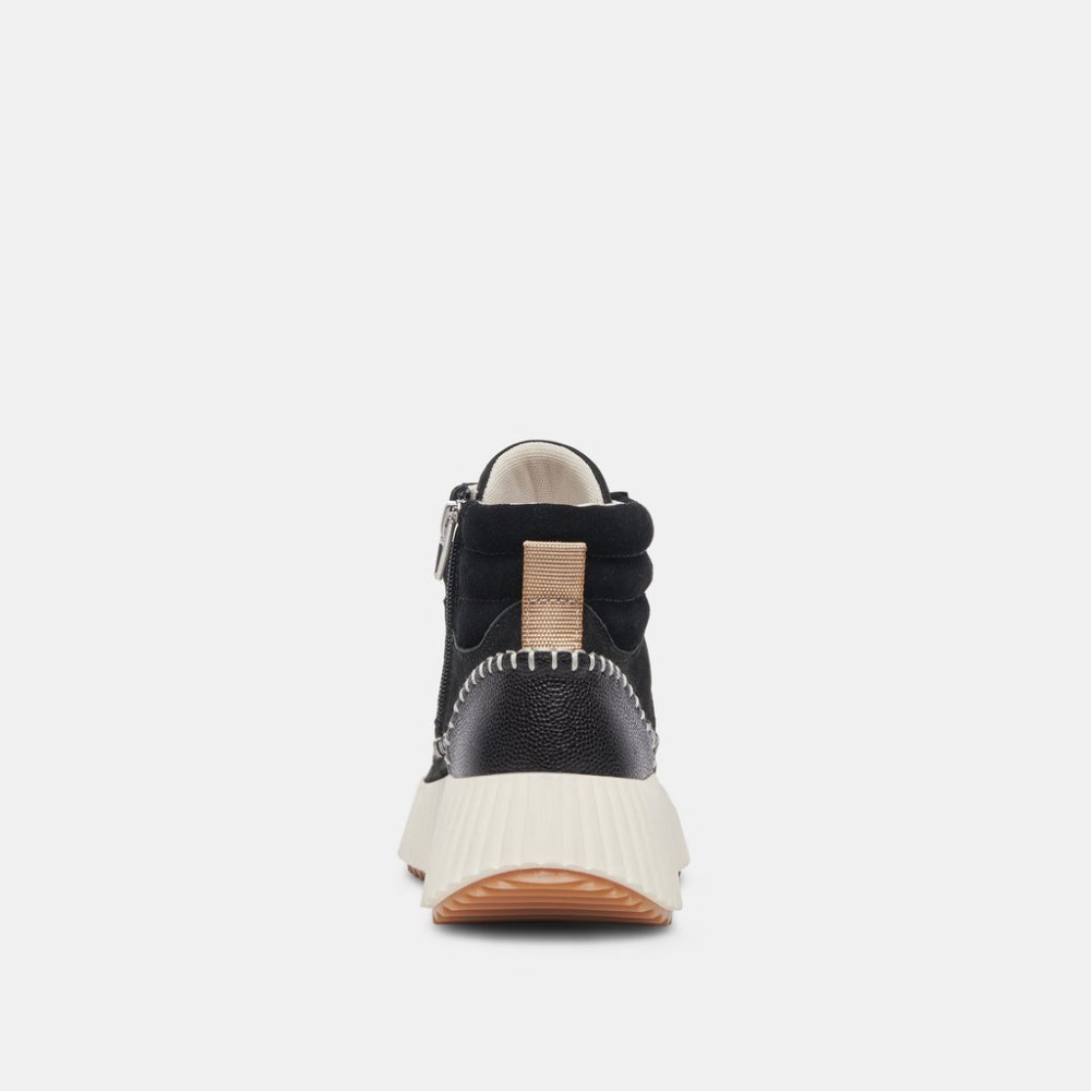 Dolce Vita Daley Sneakers Black Multi Suede
