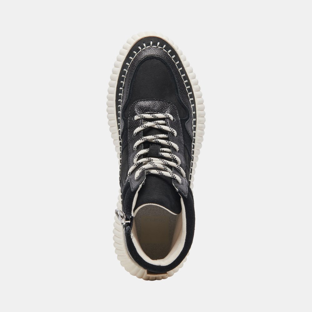 Dolce Vita Daley Sneakers Black Multi Suede