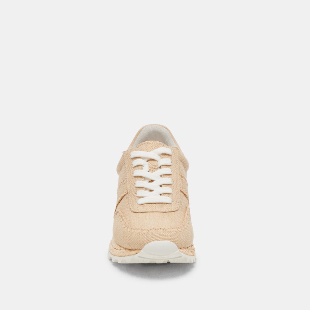 Dolce Vita Ayita Sneakers Lt Natural Raffia