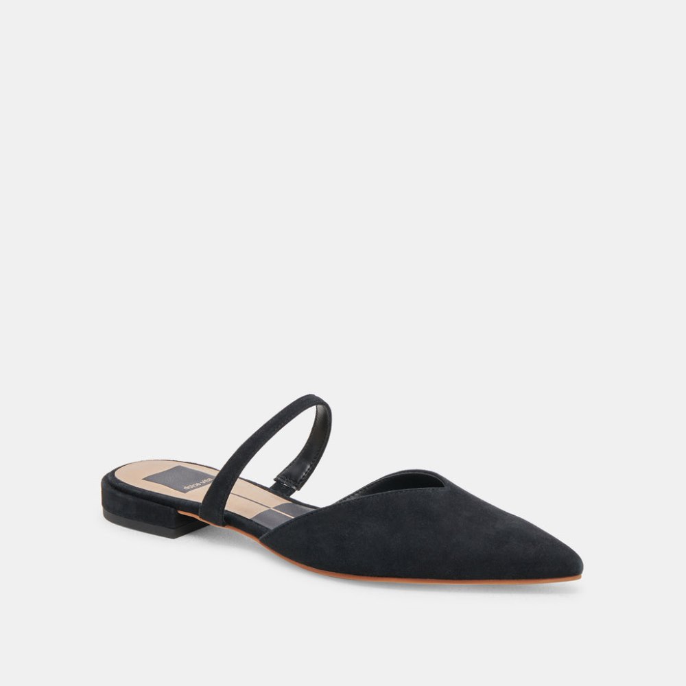 Dolce Vita Kanika Flats Onyx Suede