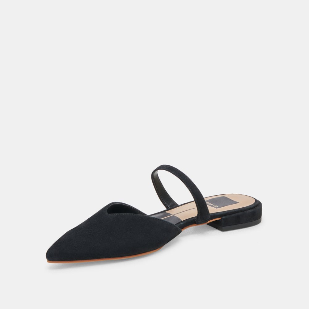 Dolce Vita Kanika Flats Onyx Suede