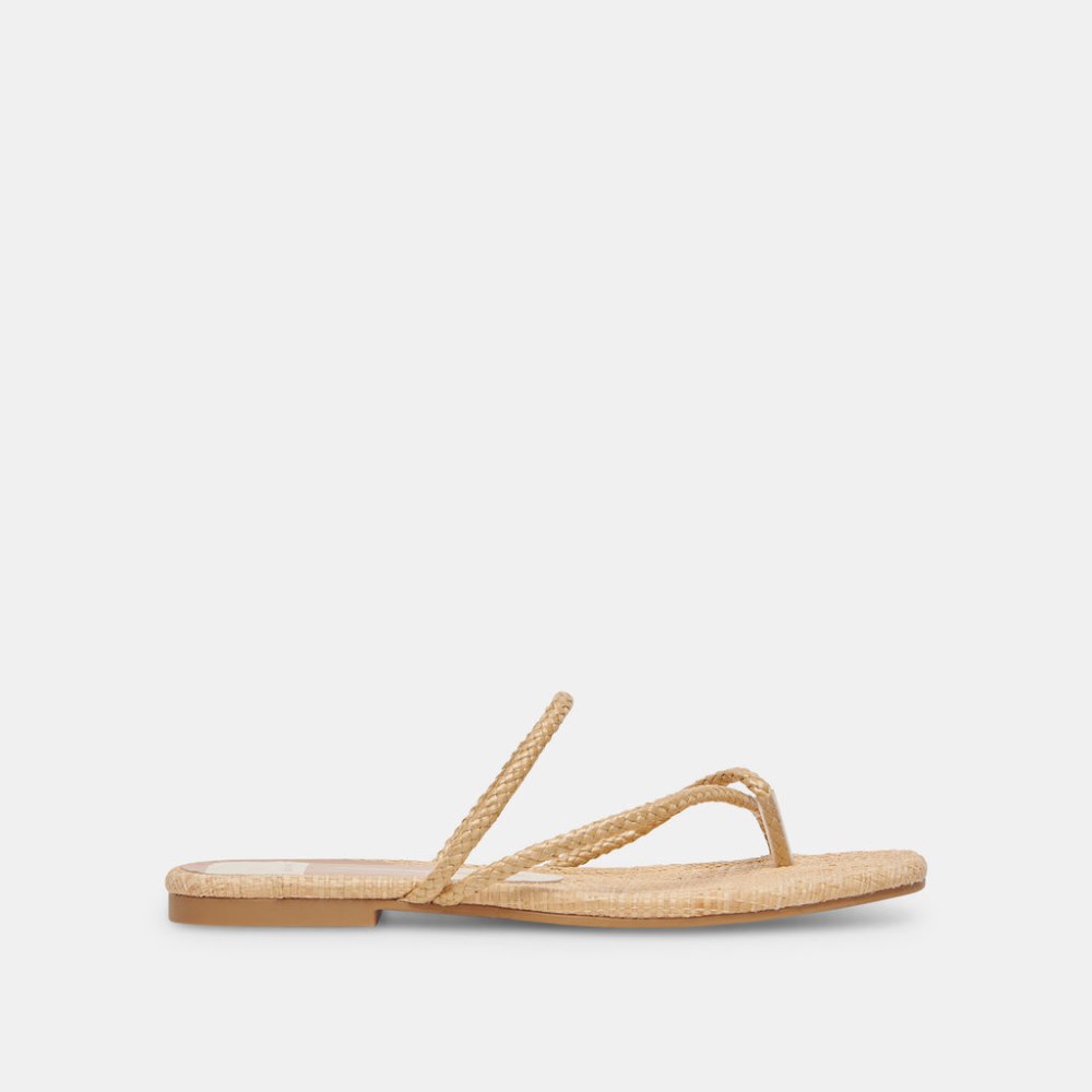 Dolce Vita Leanna Sandals Lt Natural Raffia