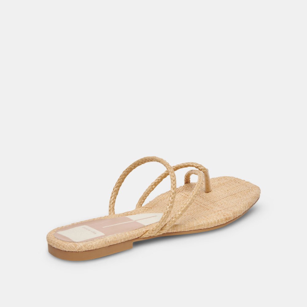 Dolce Vita Leanna Sandals Lt Natural Raffia