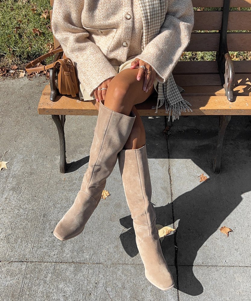 Dolce Vita Fynn Boots Truffle Suede