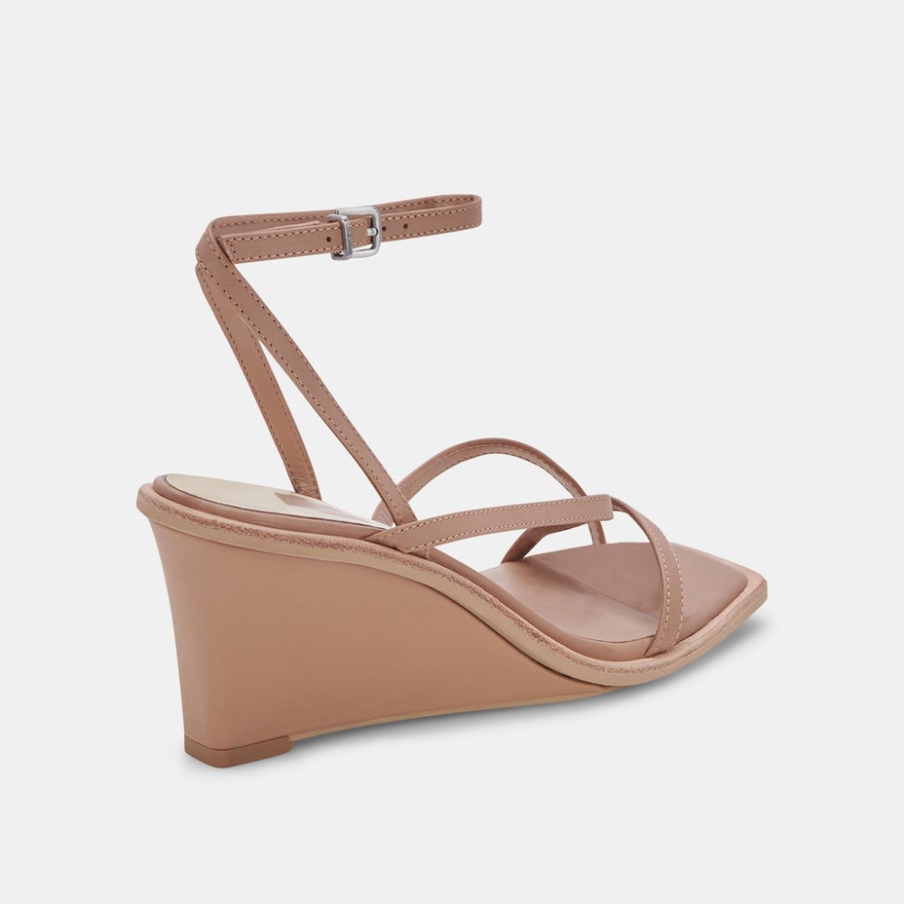 Dolce Vita Gemini Wedges Cafe Leather