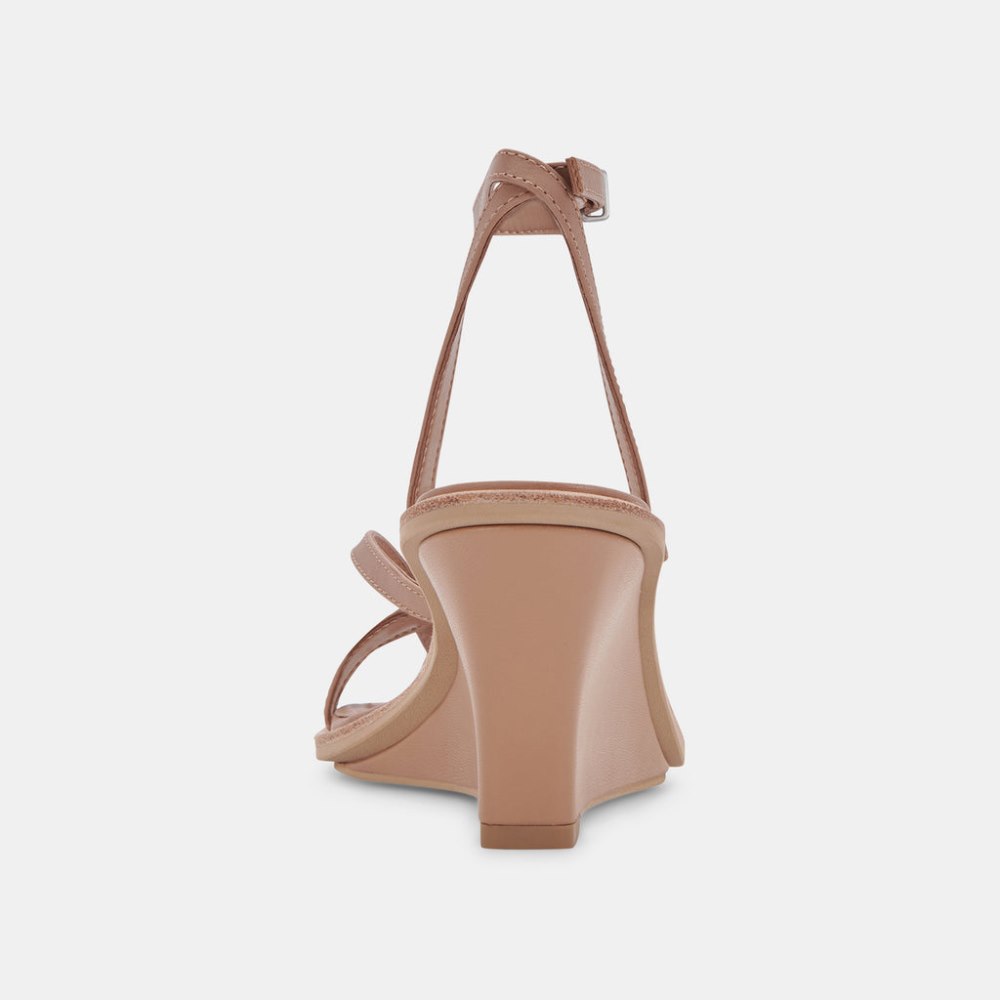 Dolce Vita Gemini Wedges Cafe Leather