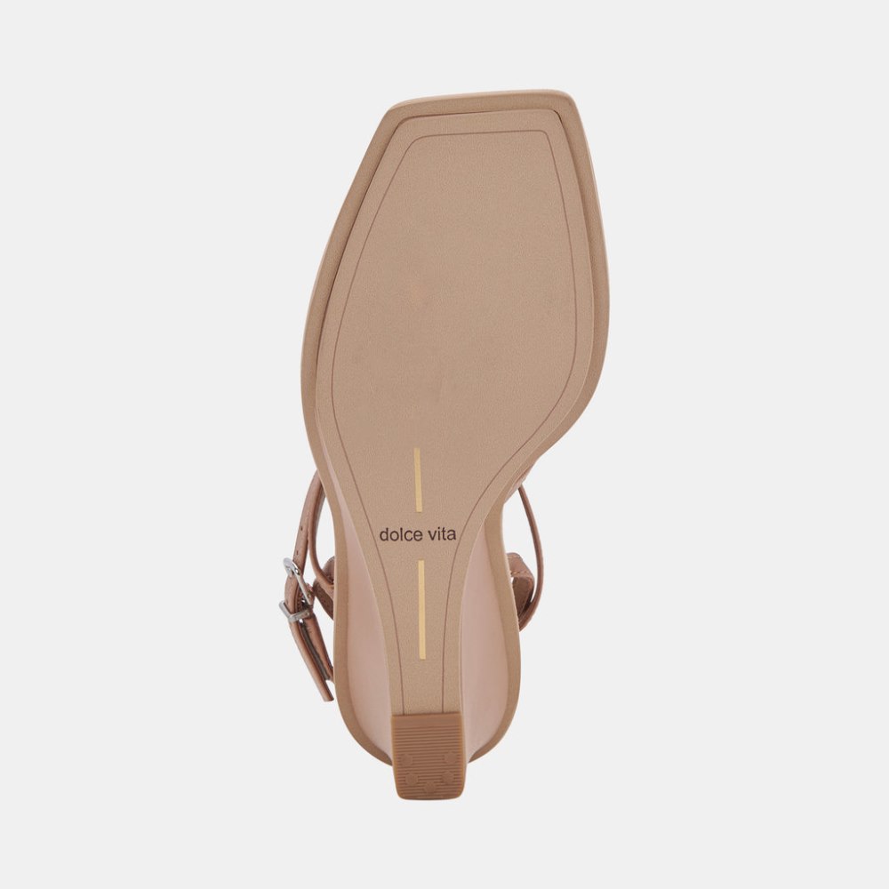 Dolce Vita Gemini Wedges Cafe Leather