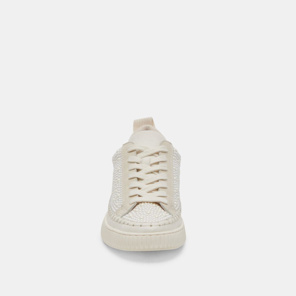 Dolce Vita Nicona Pearl Sneakers Vanilla Pearls