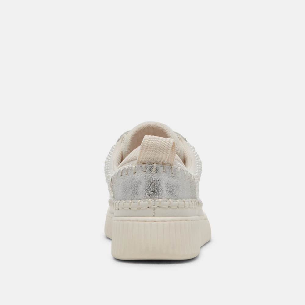Dolce Vita Nicona Pearl Sneakers Vanilla Pearls