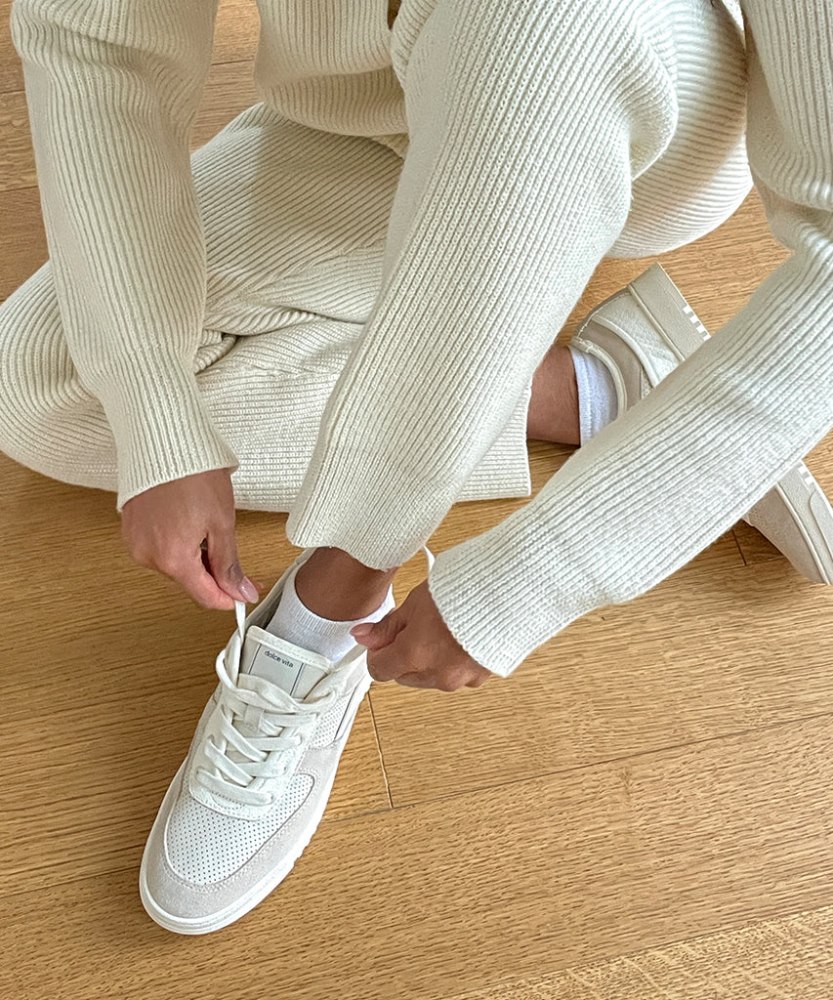 Dolce Vita Cyril Sneakers Ivory Leather