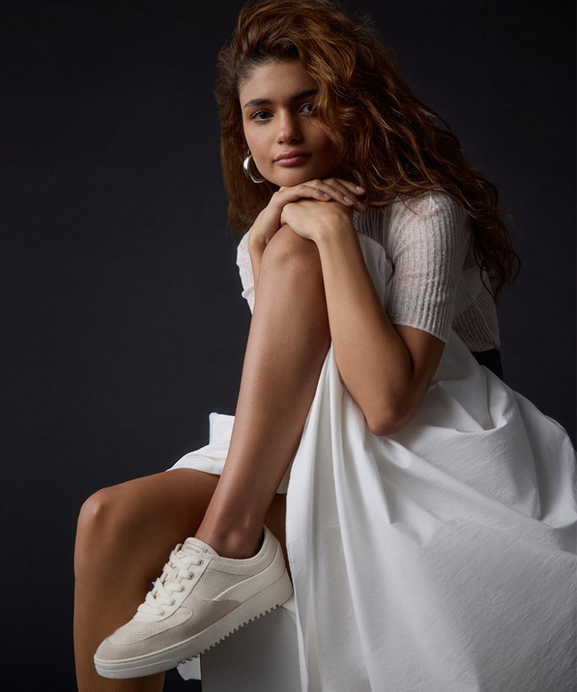 Dolce Vita Cyril Sneakers Ivory Leather