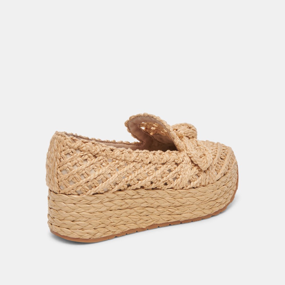 Dolce Vita Jaka Sneakers Lt Natural Raffia