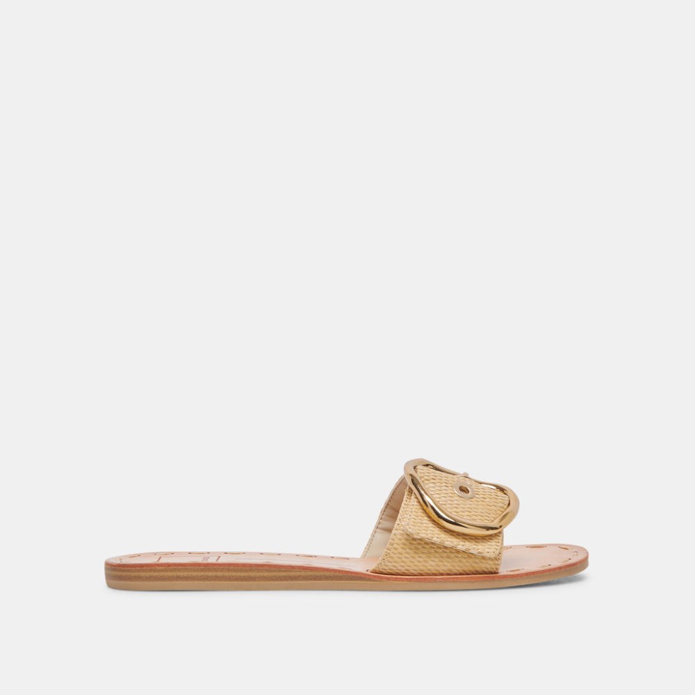 Dolce Vita Danna Sandals Natural Raffia