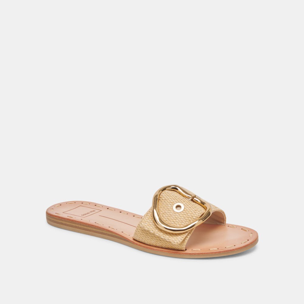 Dolce Vita Danna Sandals Natural Raffia